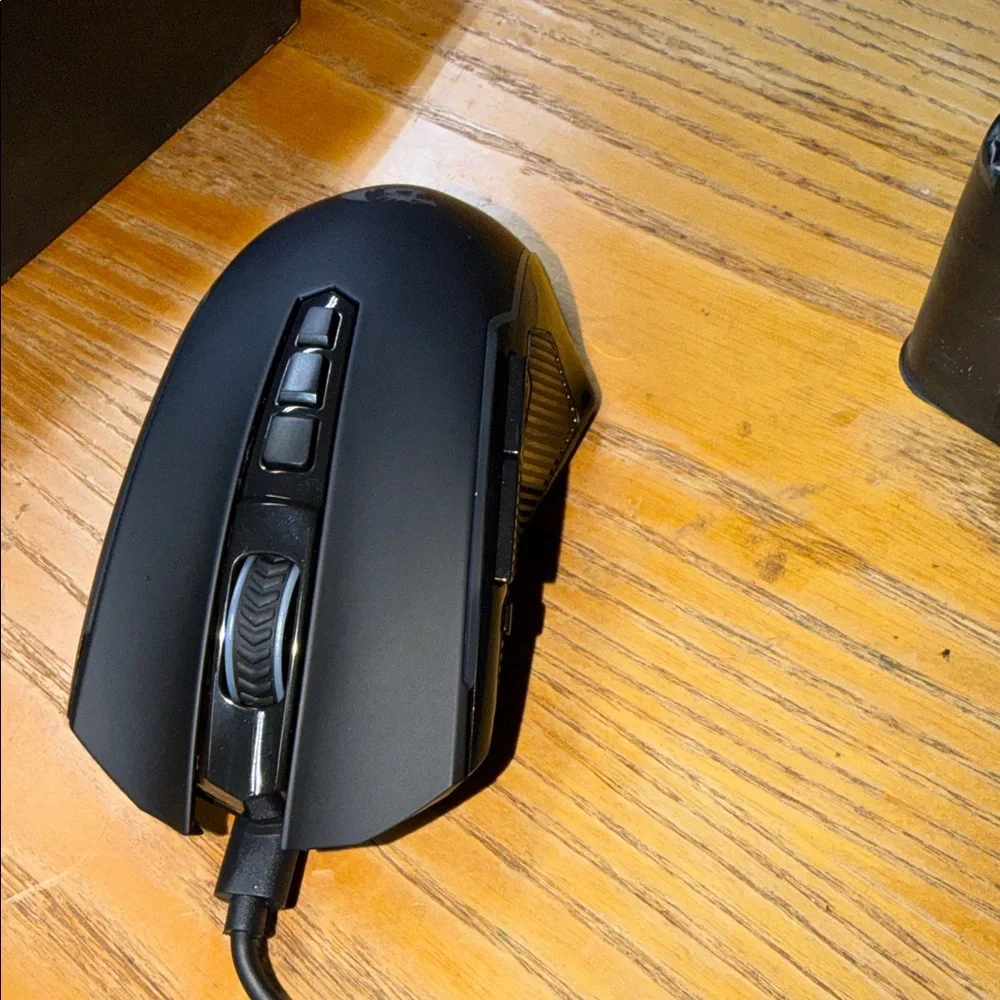 (015) Redragon NIX Wireless RGB Gaming Mouse - Black with RGB Accents